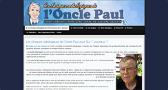 Desktop Screenshot of onclepaul.net